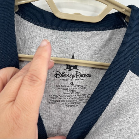 Disney Parks Walt Disney World Raglan Baseball Tee Top - Picture 7 of 10